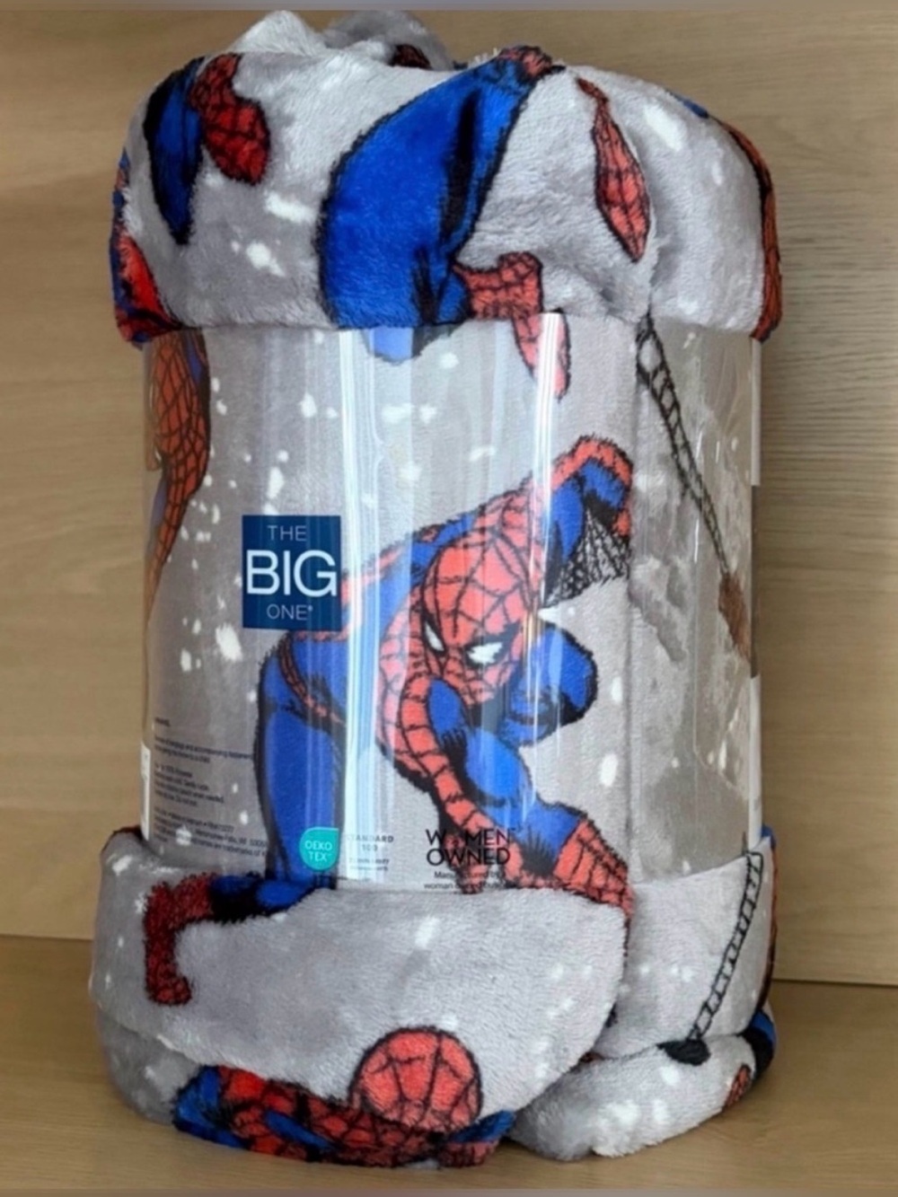 ✨$15✨NWT•Marvel Spider-Man Supersoft Oversized Plush Throw Blanket | 5’x6’ NWT - Picture 2 of 4